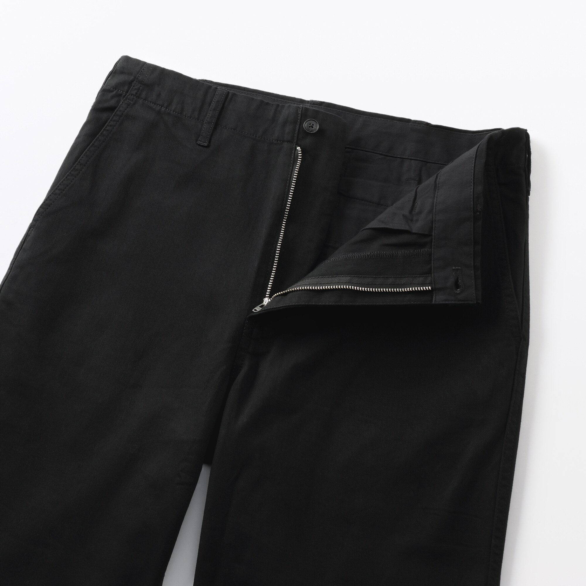 紳士　洗いざらしチノワイドパンツ