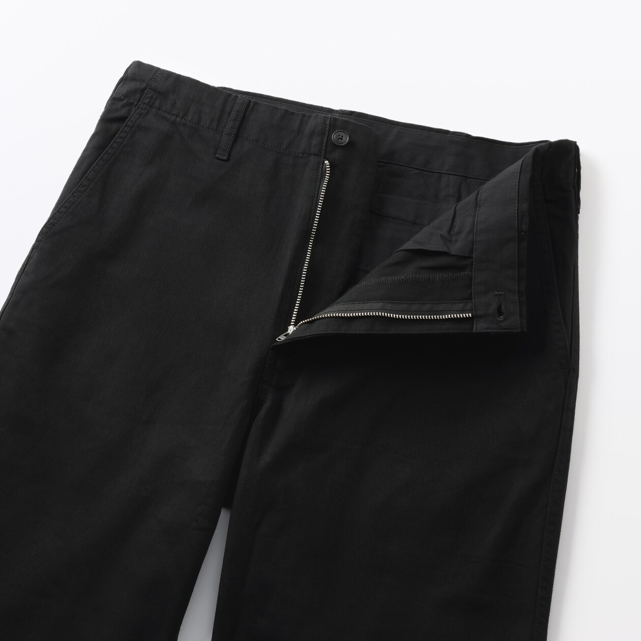 紳士　洗いざらしチノワイドパンツ