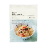 冷やし茶漬け　黒酢とかき卵