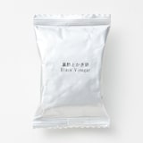 冷やし茶漬け　黒酢とかき卵