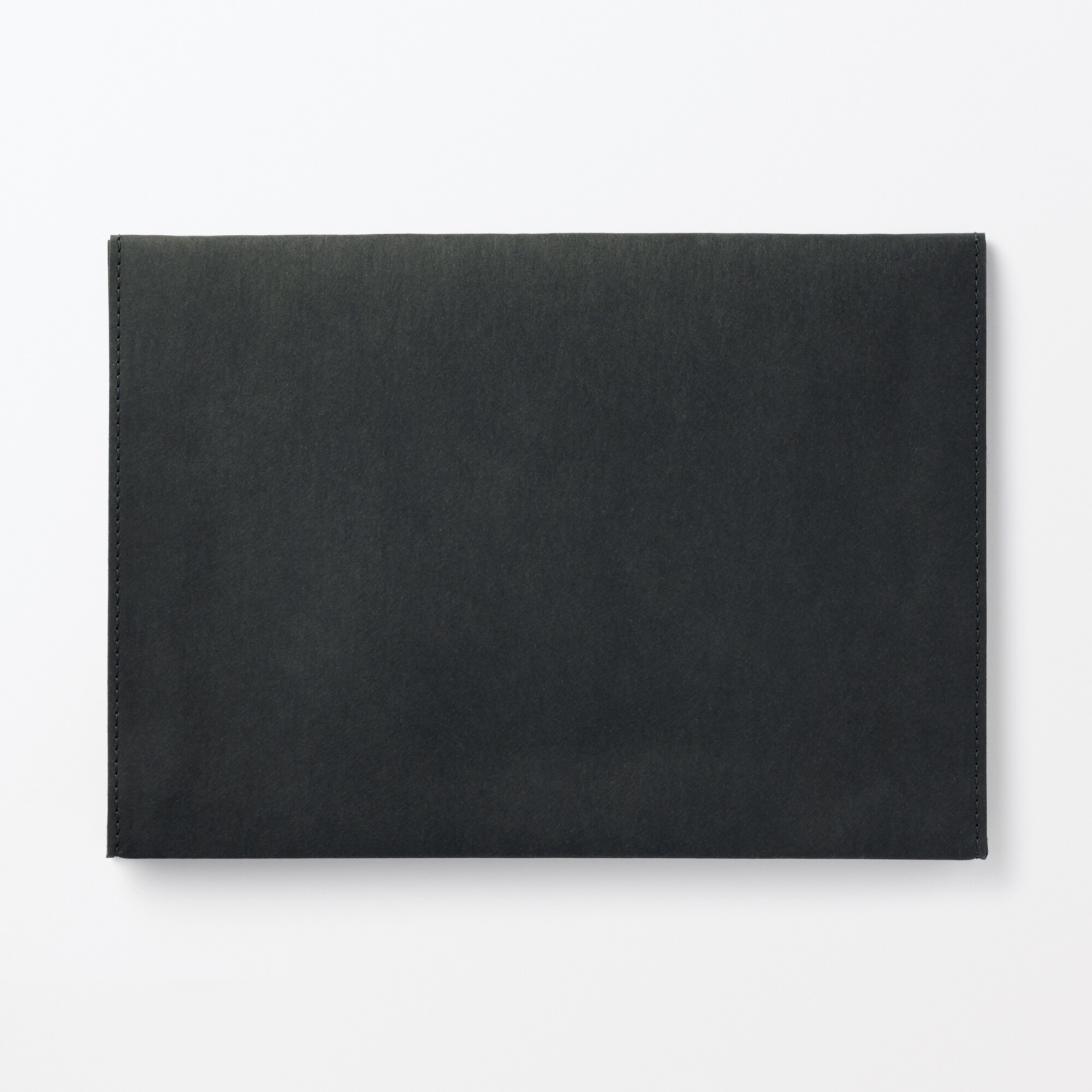 ジーンズラベル　書類ケース　玉ひも付き