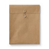 ジーンズラベル　書類ケース　玉ひも付き