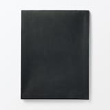 ジーンズラベル　書類ケース　玉ひも付き