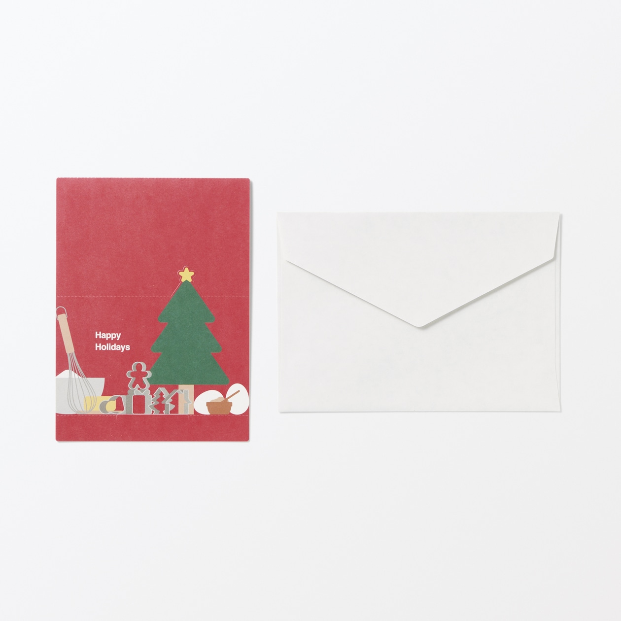 めくって楽しむ　カウントダウンカード　クッキー柄