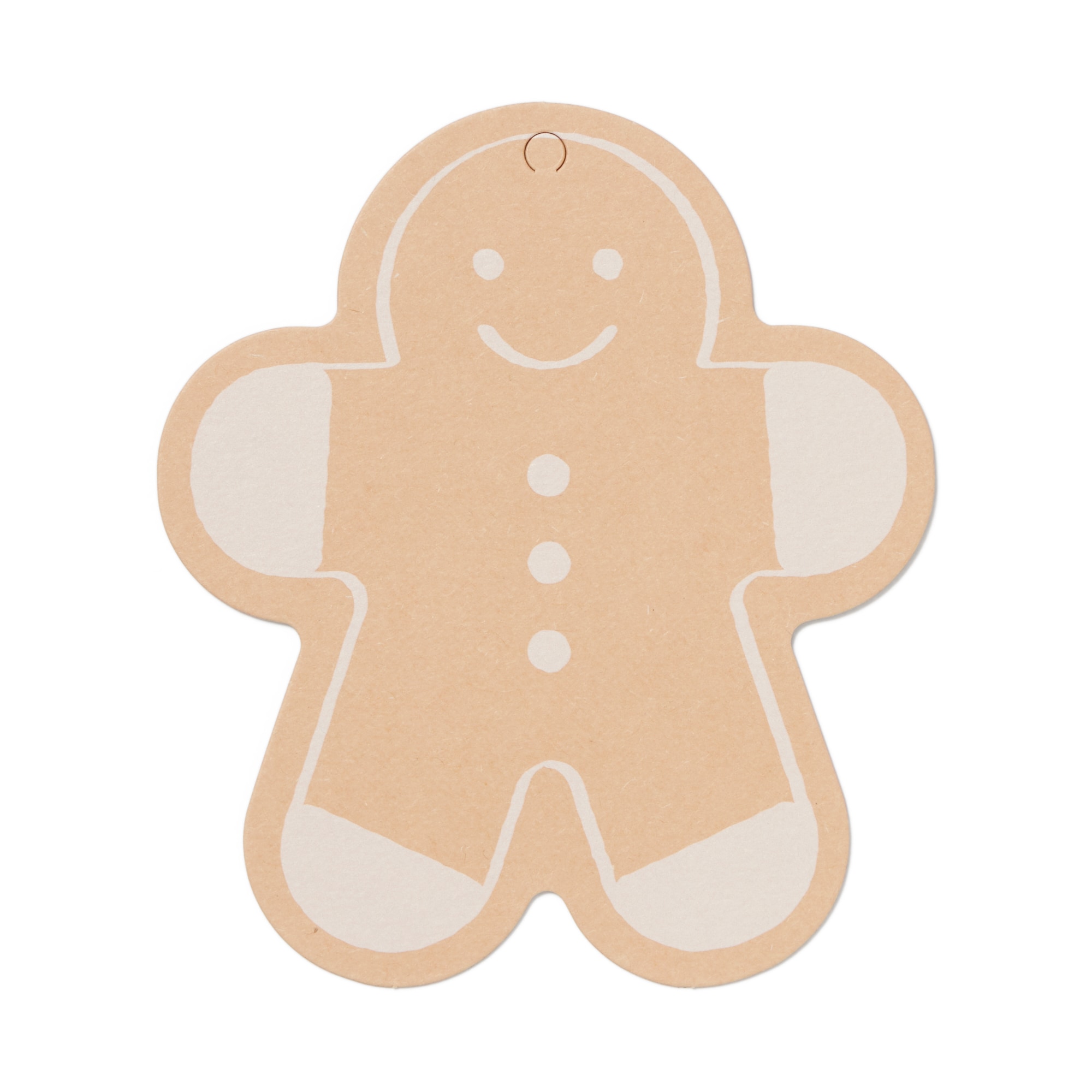 ノートの表紙でできたメッセージカード　クッキー柄