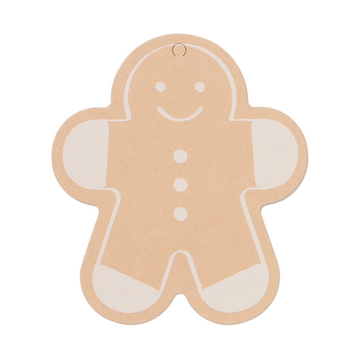 ノートの表紙でできたメッセージカード　クッキー柄