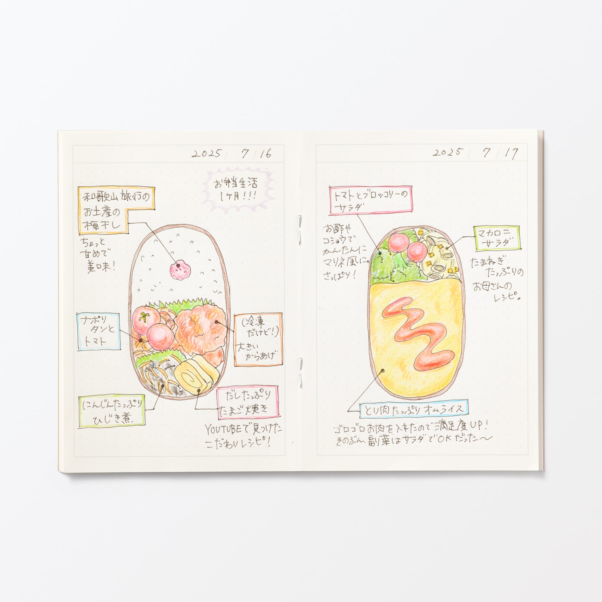 ノート　１コマ