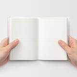 日付がないスケジュールノート　マンスリー／デイリー