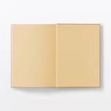 ハードカバー本ノート