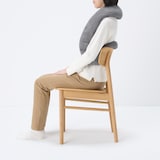 自由に巻けるループクッション