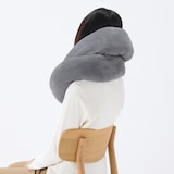 自由に巻けるループクッション