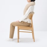 自由に巻けるループクッション