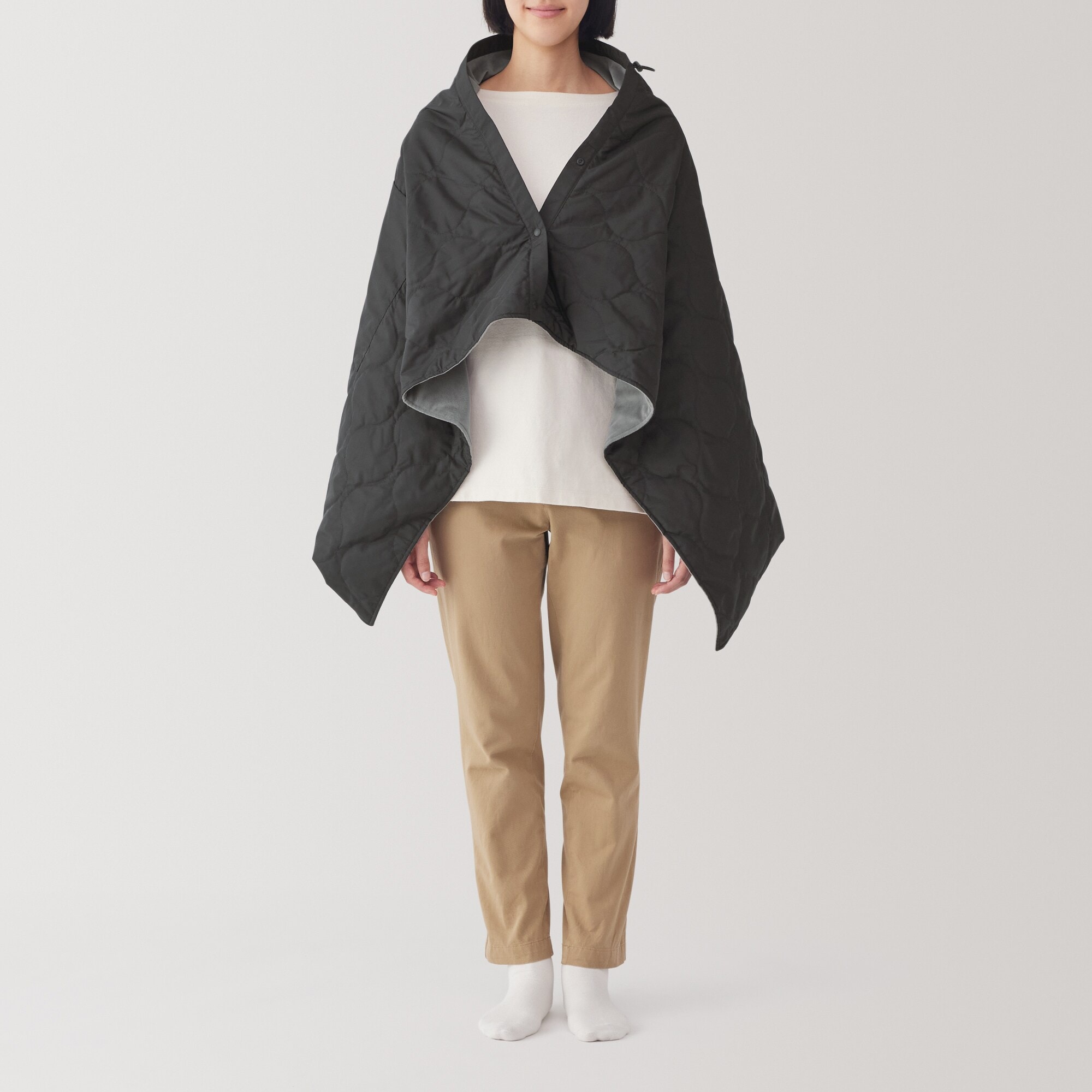 収納ポケット付き３ＷＡＹブランケット