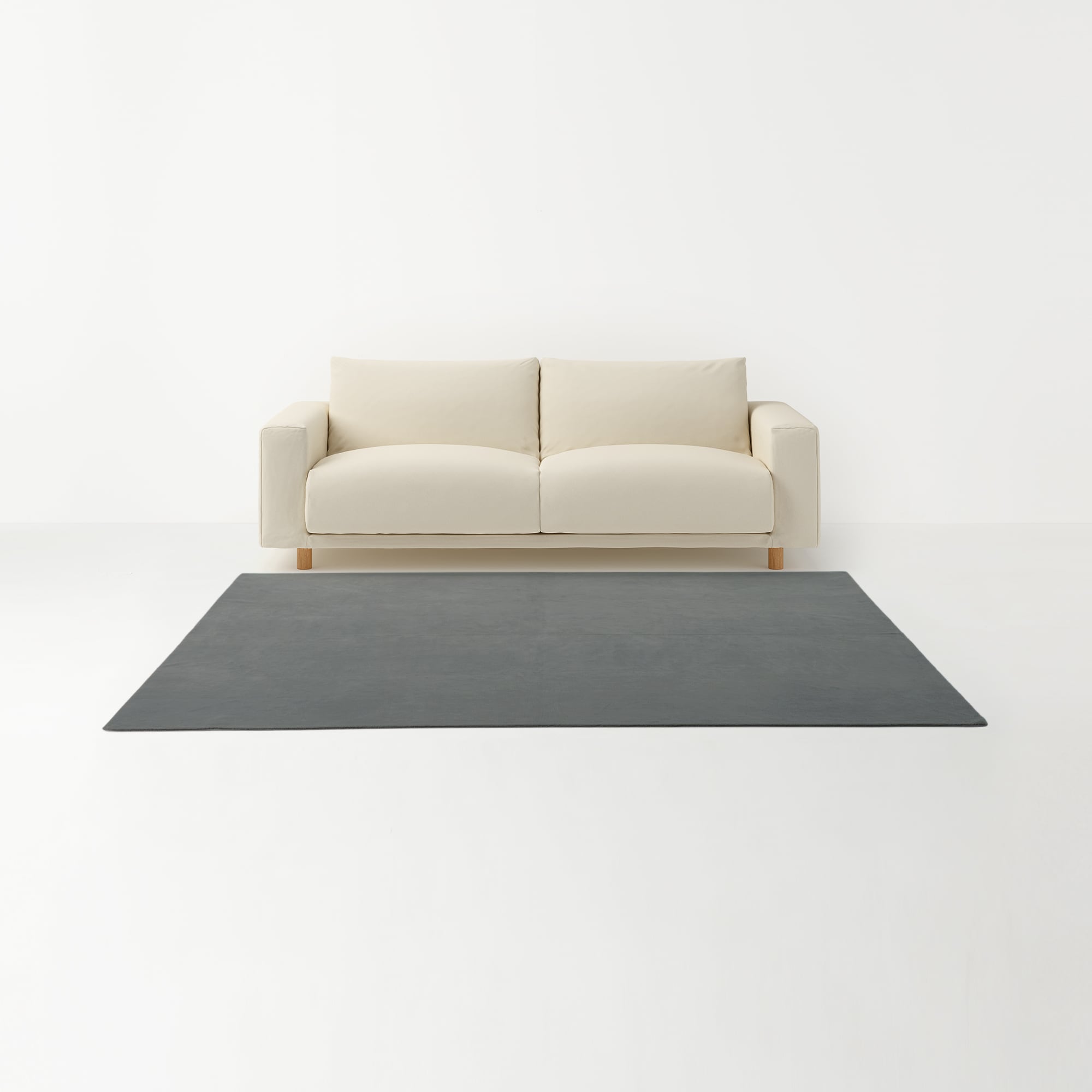 再生ポリエステル　あたたかファイバーマルチラグ　２０５×２４５