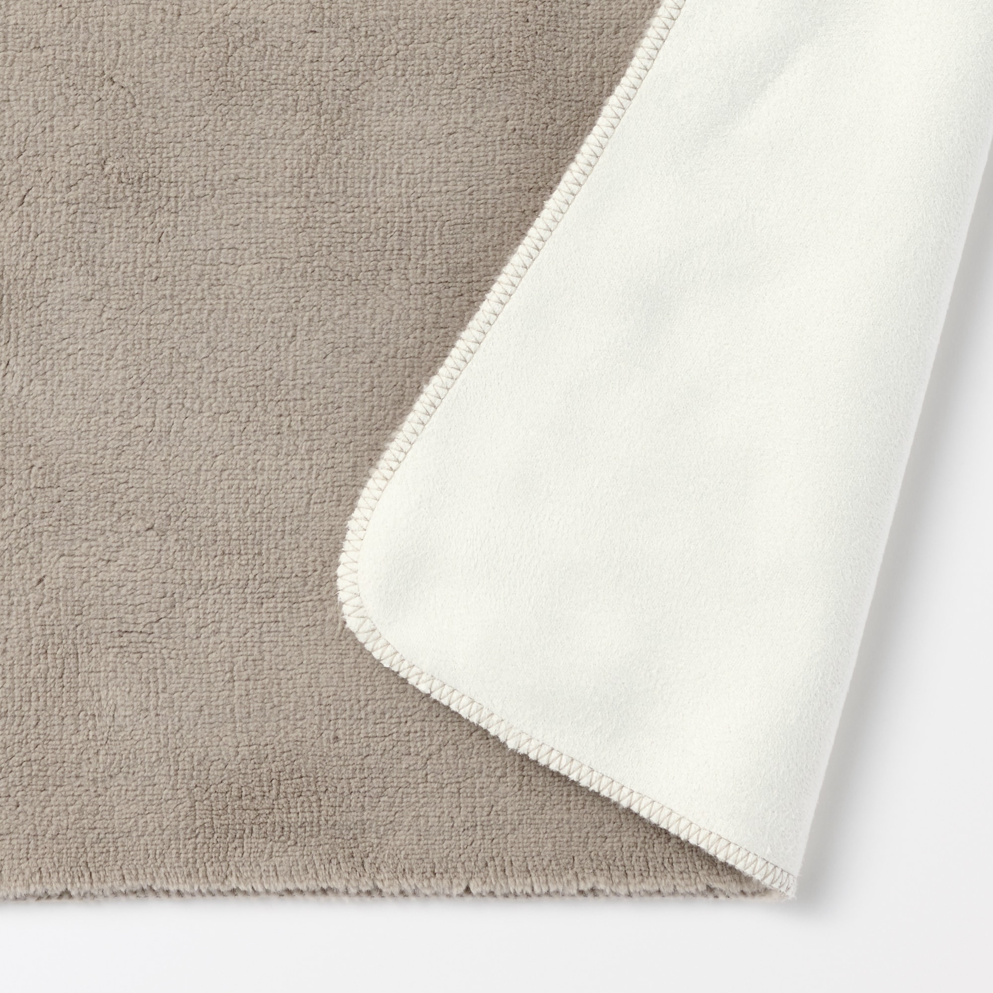 再生ポリエステル あたたかファイバーマルチラグ 205×245 | 無印良品