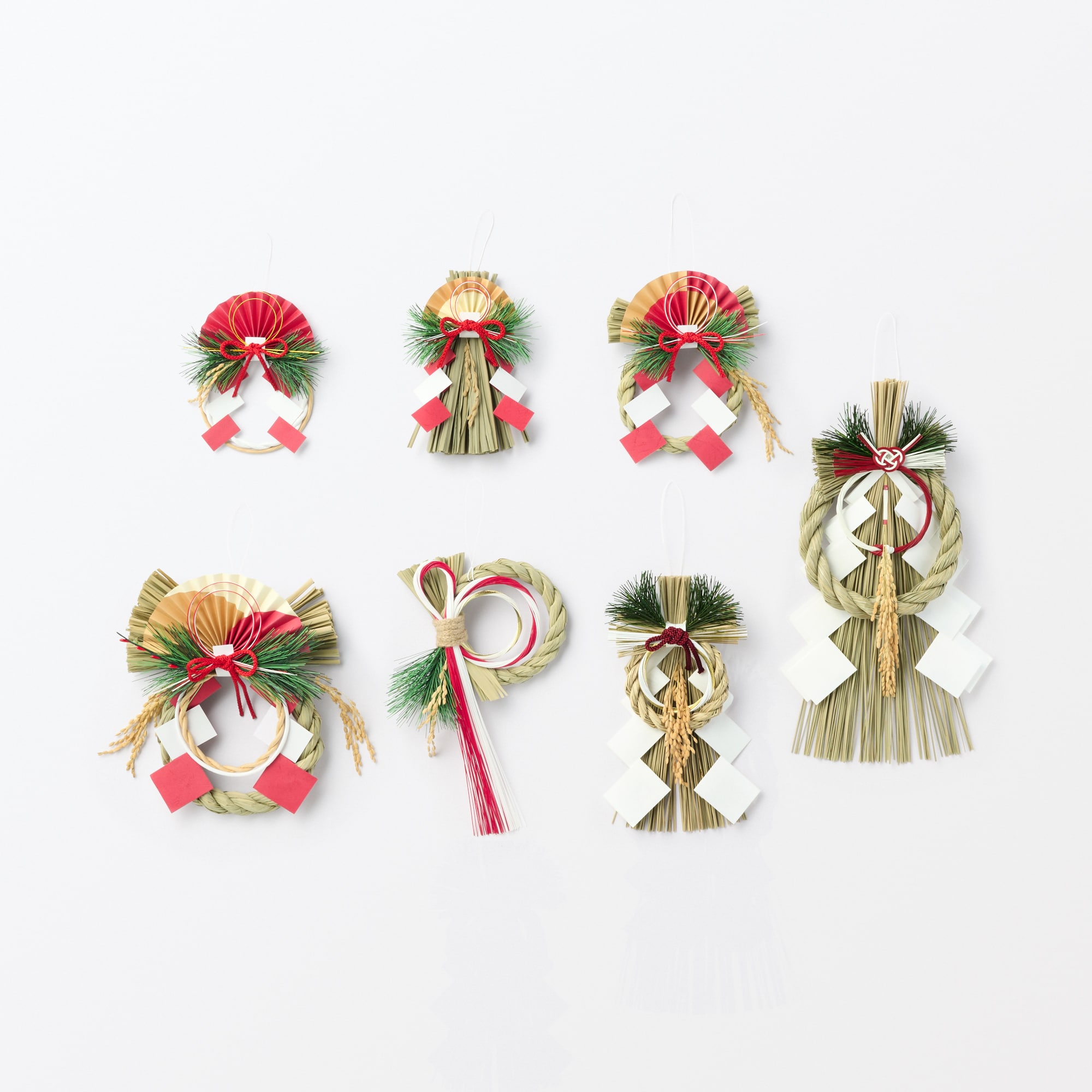 お正月飾り 前垂れ・金扇 | 無印良品