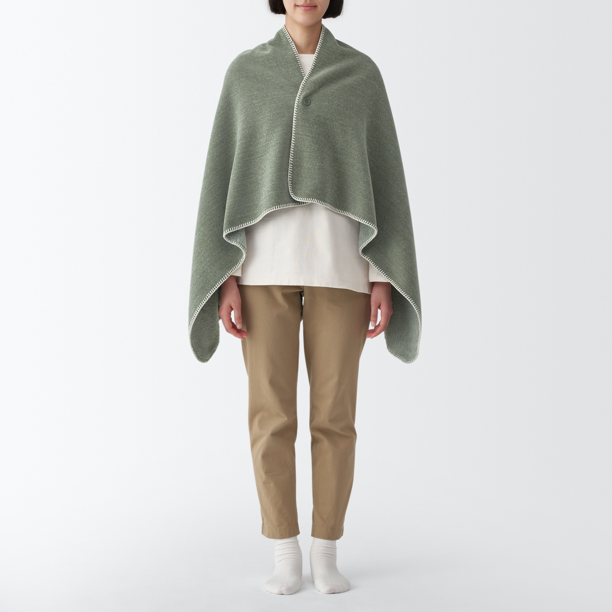 両面使いシェニールブランケット | 無印良品