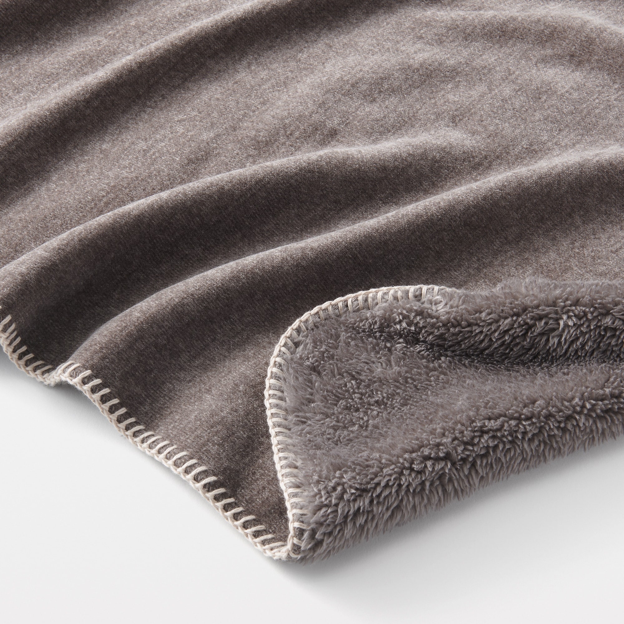 両面使いシェニールブランケット | 無印良品