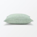 インド綿洗いざらしワッフル織クッションカバー