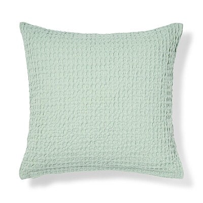 インド綿洗いざらしワッフル織クッションカバー　４３×４３ｃｍ用