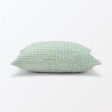 インド綿洗いざらしワッフル織クッションカバー