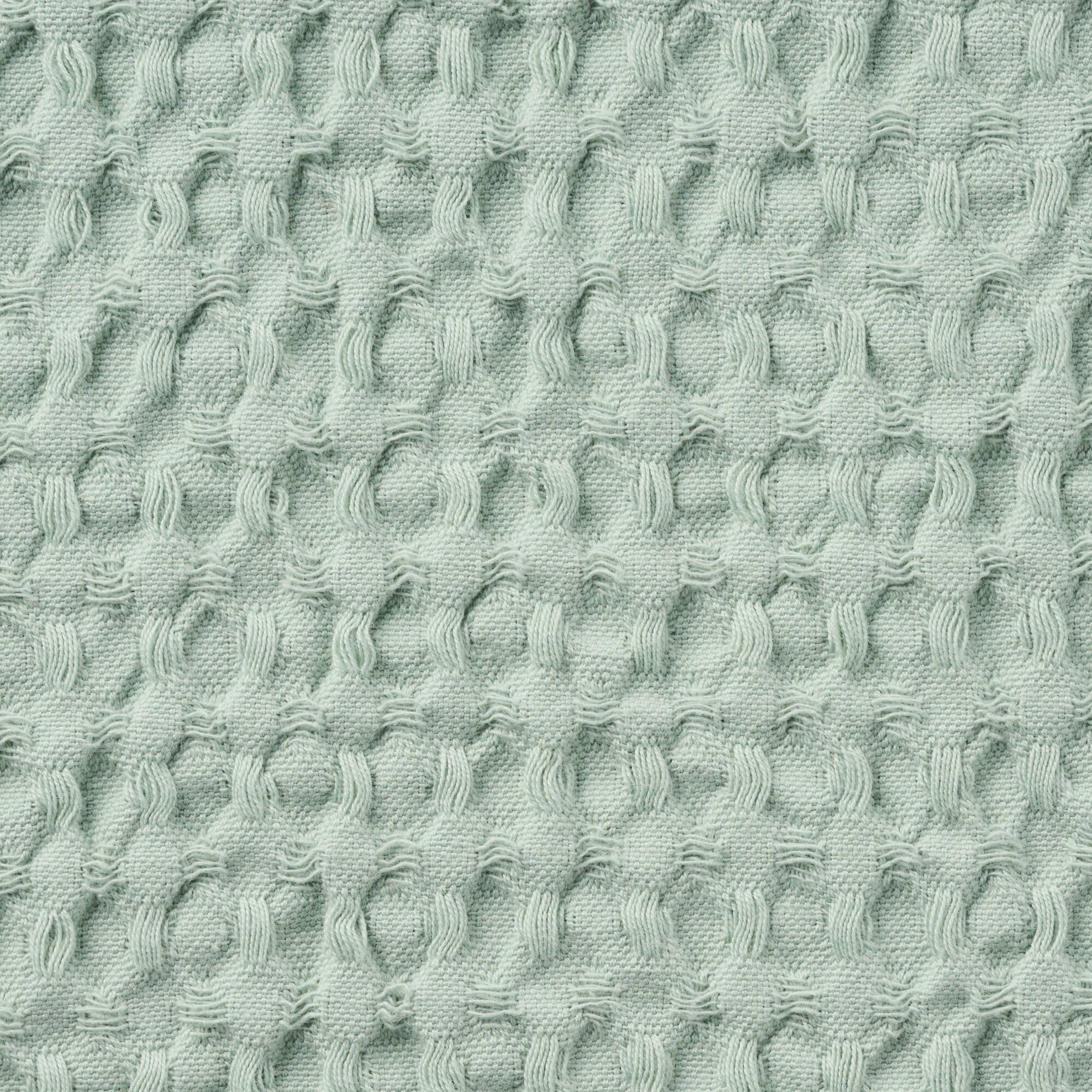 インド綿洗いざらしワッフル織クッションカバー