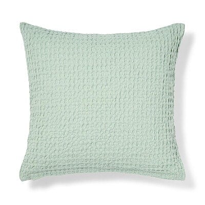 インド綿洗いざらしワッフル織クッションカバー　５５×５９ｃｍ用