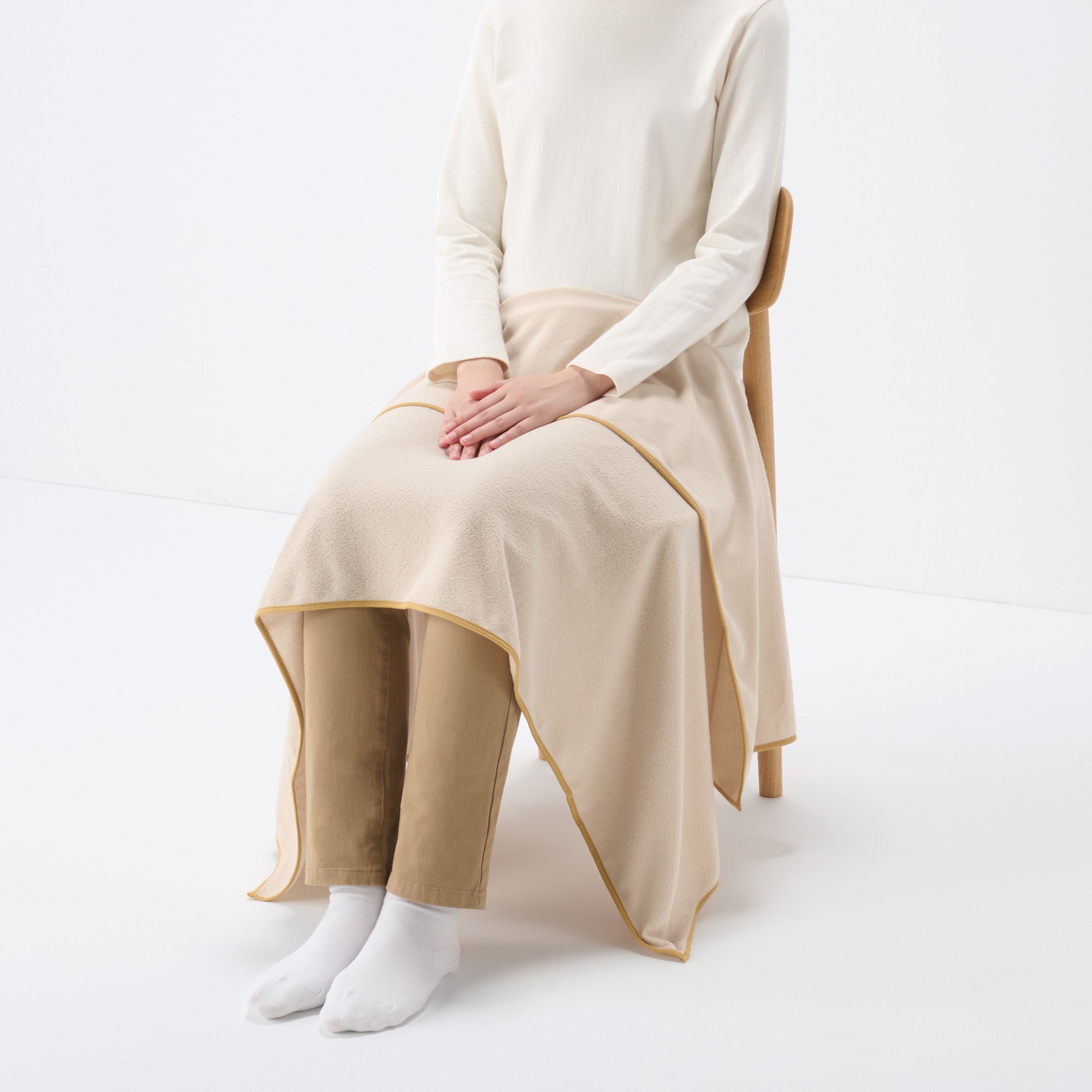 綿シンカーパイルひざ掛け | 無印良品