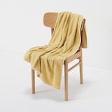 綿シンカーパイルひざ掛け