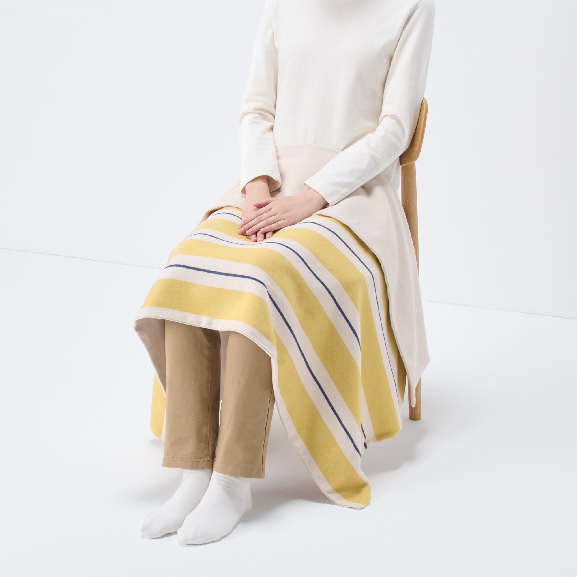 綿フランネルひざ掛け | 無印良品