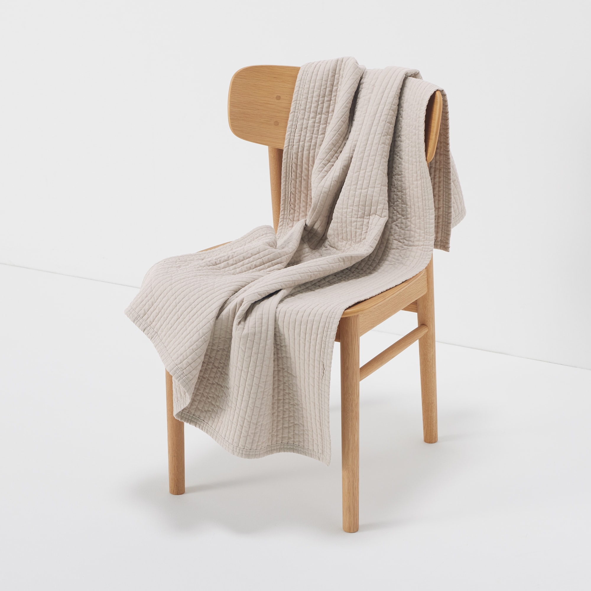 綿キルティングひざ掛け