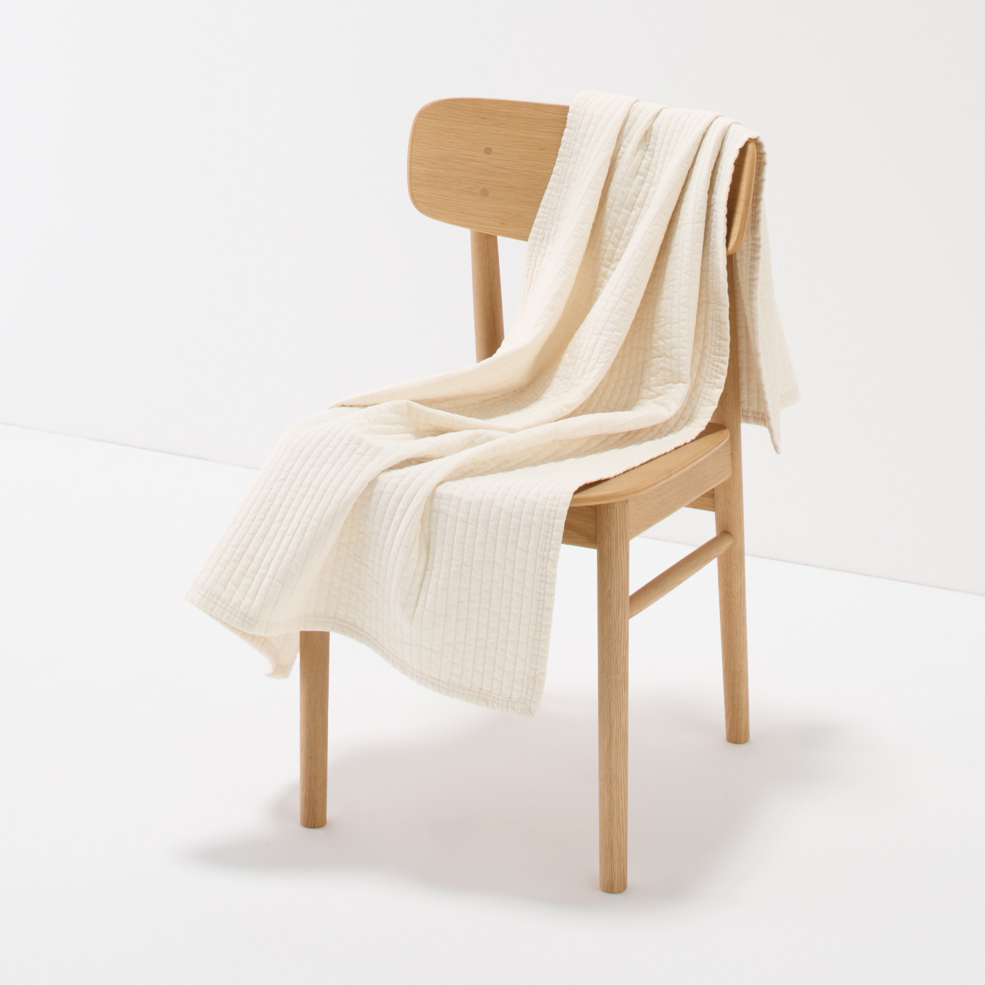 綿キルティングひざ掛け