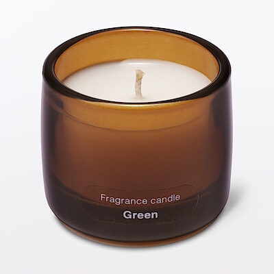 フレグランスキャンドル　グリーン　Ｓ～Ｌ