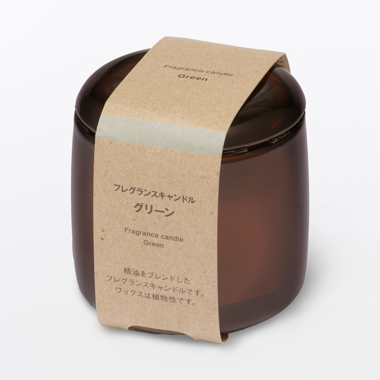 フレグランスキャンドル　グリーン