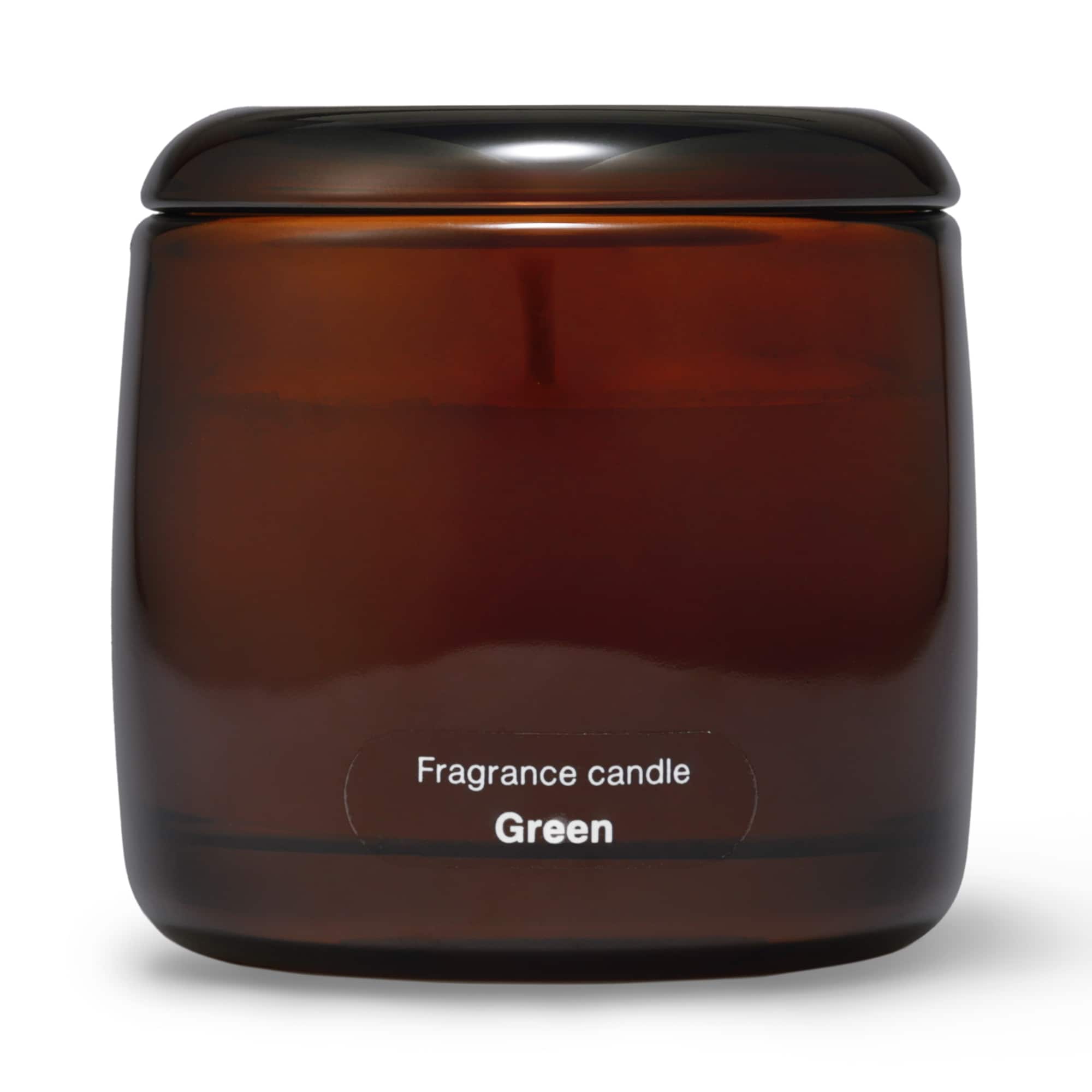 フレグランスキャンドル　グリーン