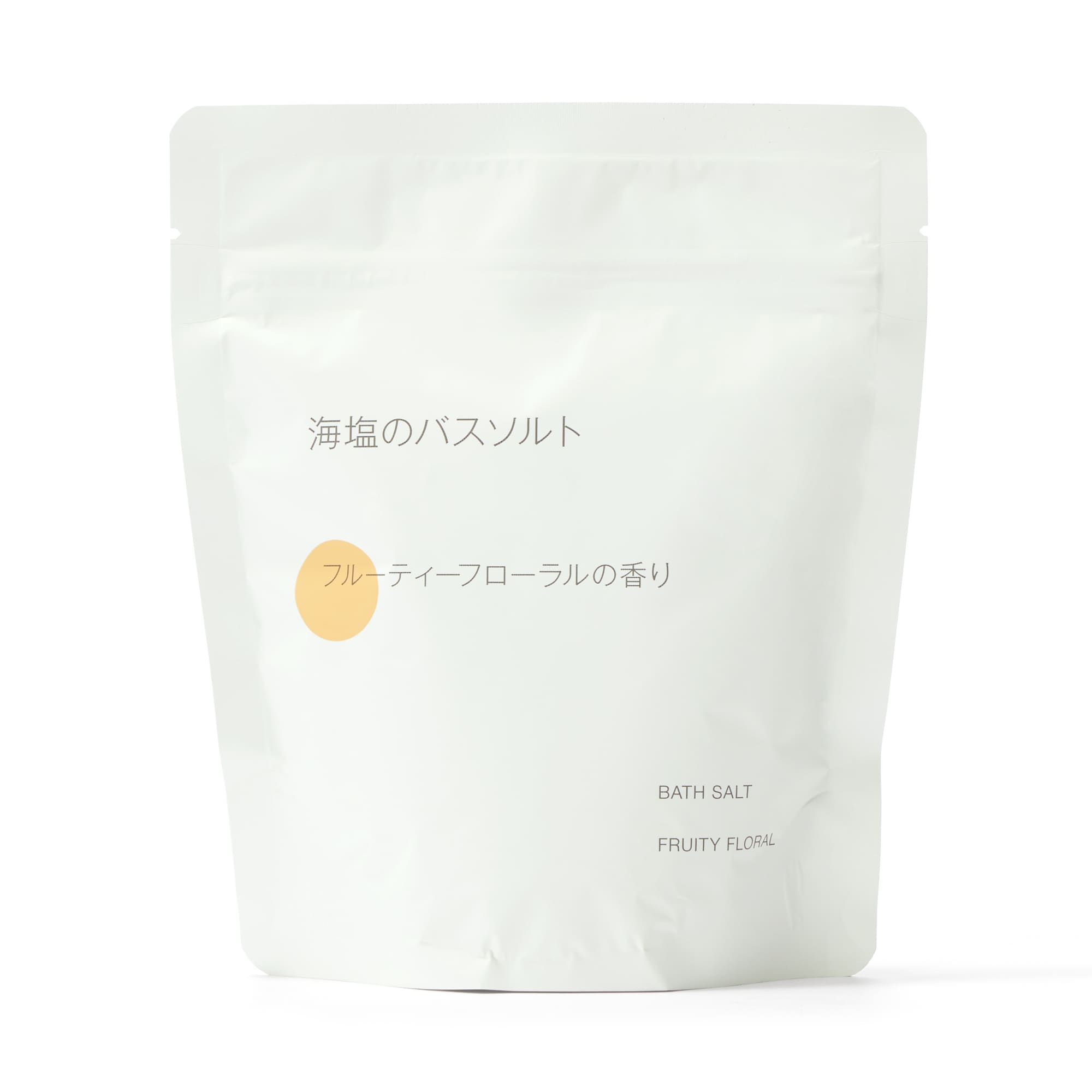 海塩のバスソルト　フルーティーフローラルの香り