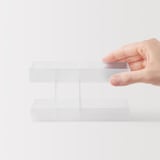 再生ポリプロピレン入りメイクボックス用ペンブラシスタンド