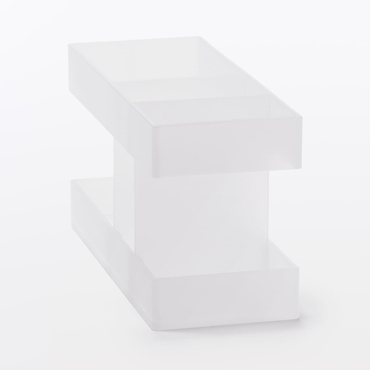 再生ポリプロピレン入りメイクボックス用ペンブラシスタンド