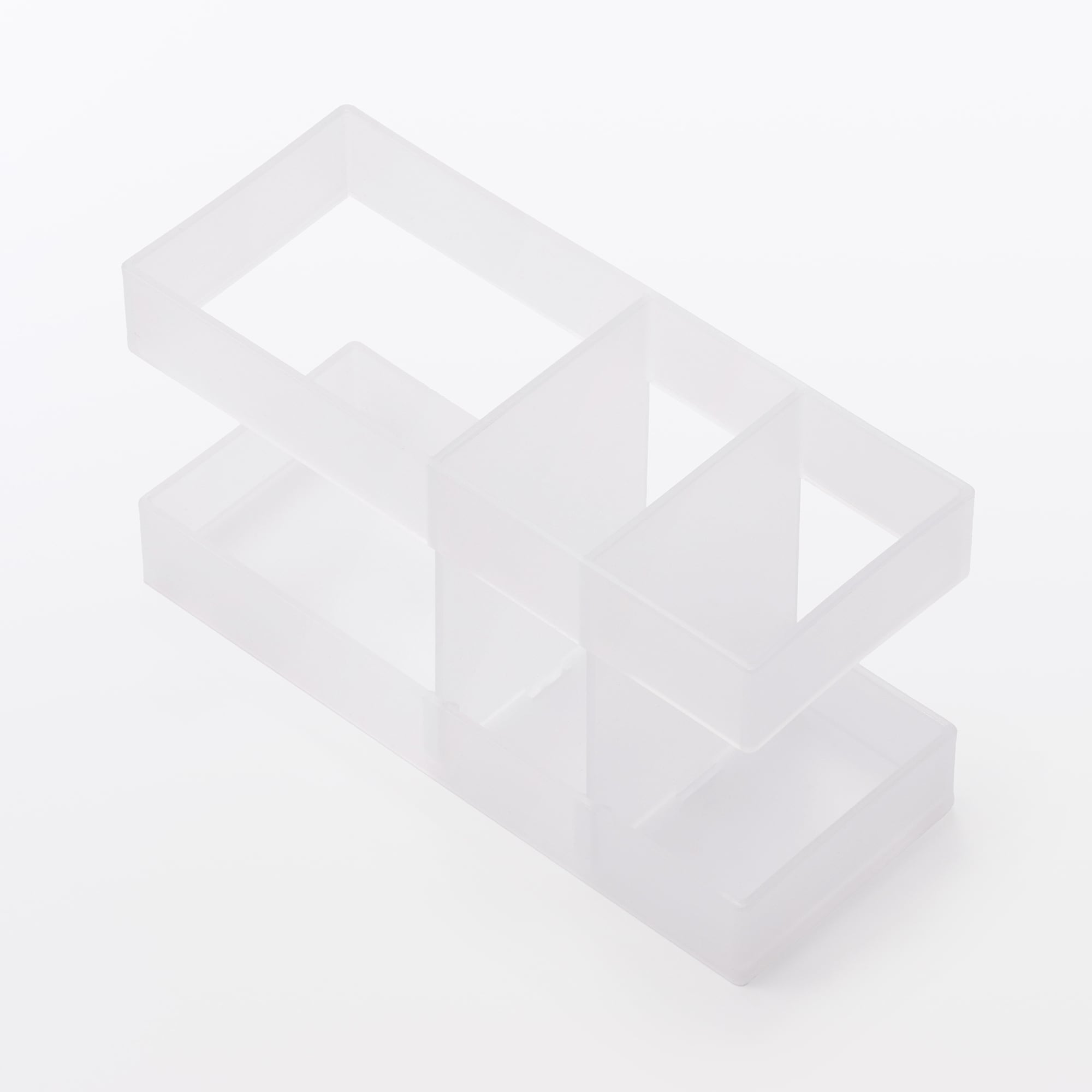 再生ポリプロピレン入りメイクボックス用ペンブラシスタンド