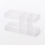 再生ポリプロピレン入りメイクボックス用ペンブラシスタンド