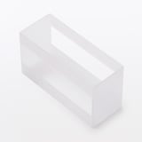 再生ポリプロピレン入りメイクボックス用ボトルスタンド