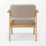 木製アームチェア　ライトブラウン