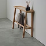 竹材　スリムトレーテーブル