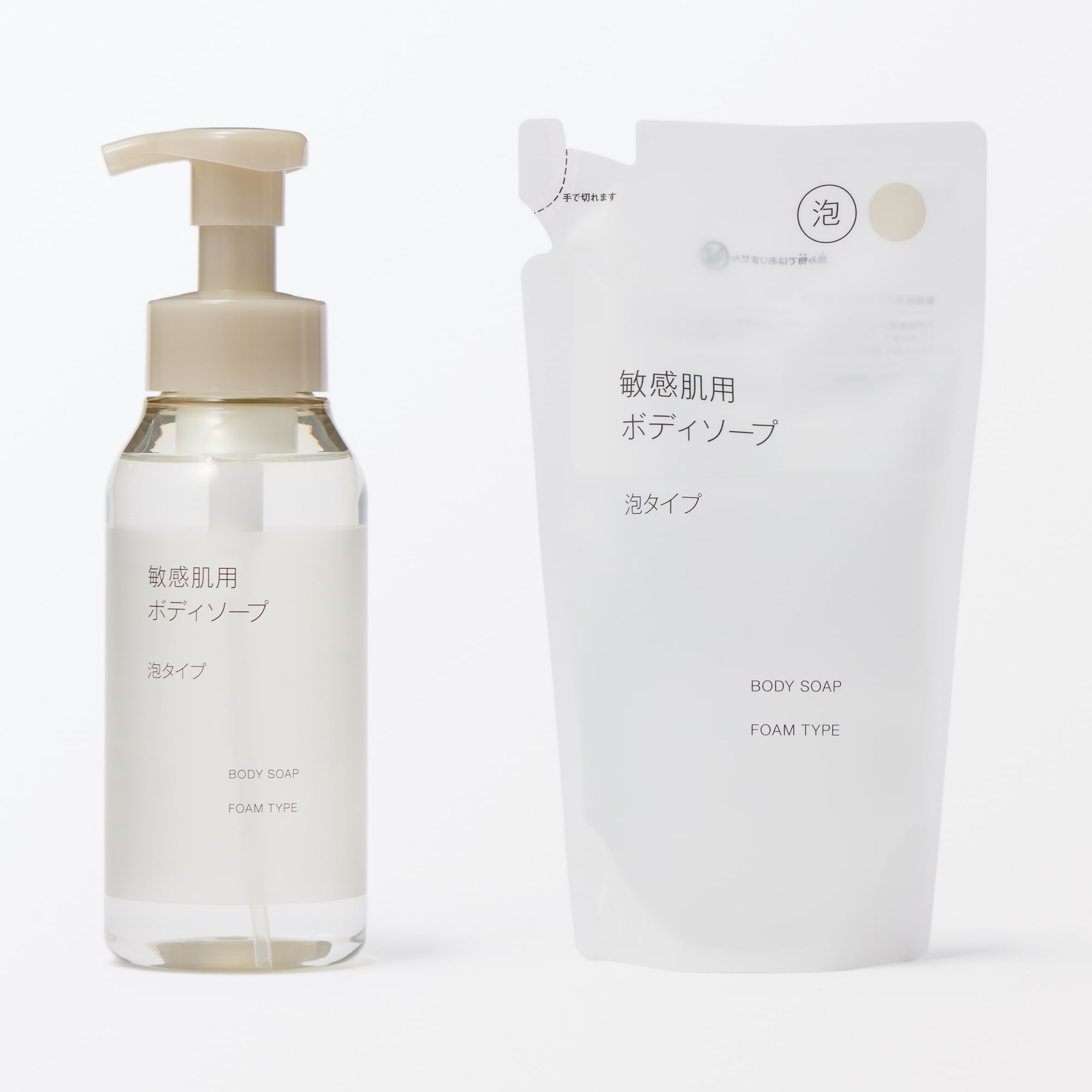 敏感肌用ボディソープ 泡タイプ | 無印良品