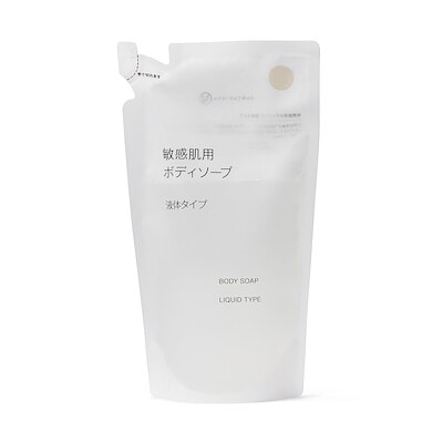 【９月１０日順次発売予定】敏感肌用ボディソープ　液体タイプ（詰替用）　３４０ｍＬ