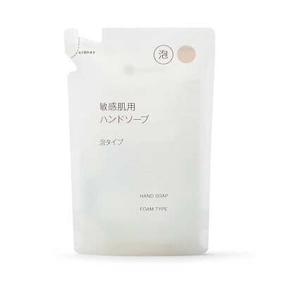 【９月１０日順次発売予定】敏感肌用ハンドソープ　泡タイプ（詰替用）　２００ｍＬ