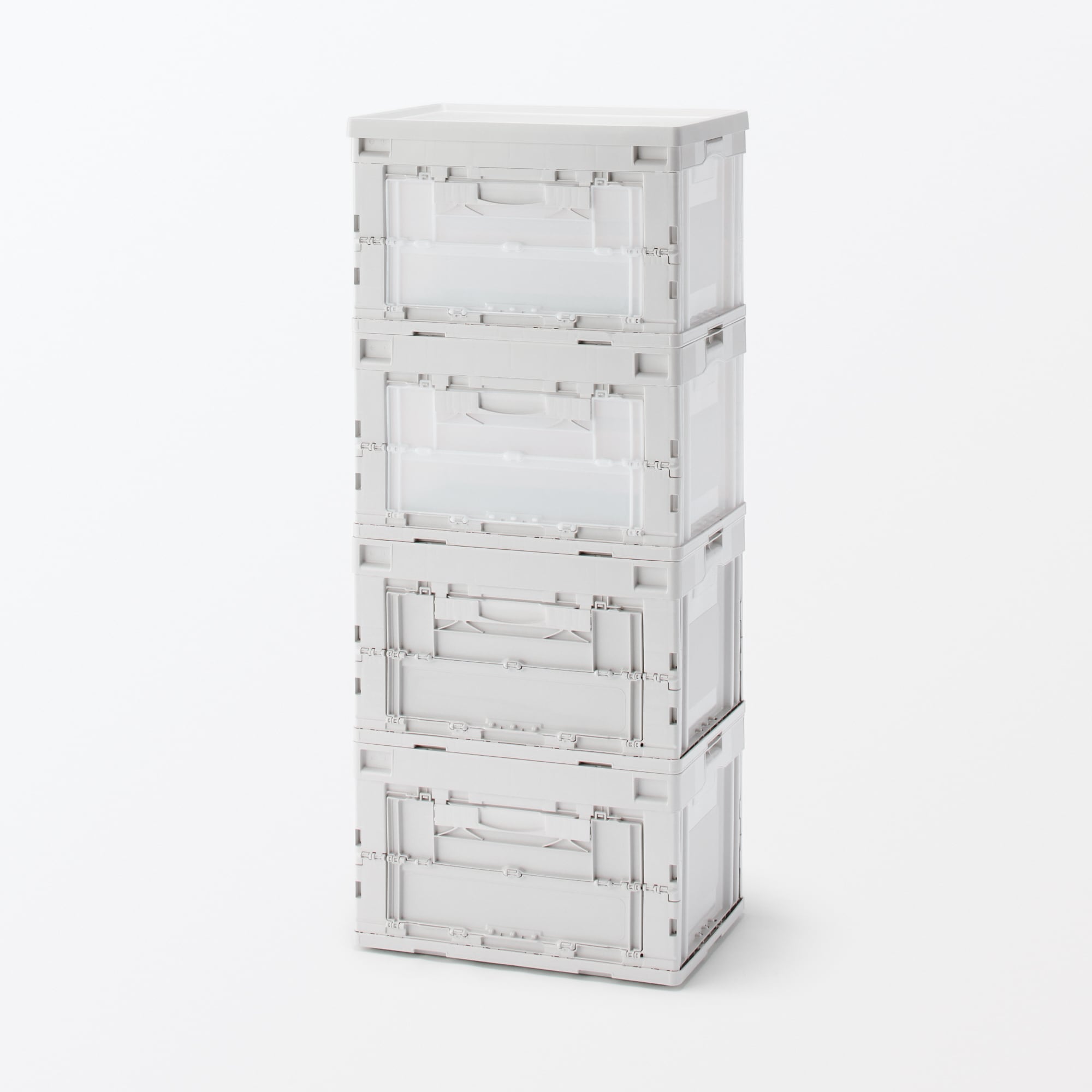 再生ポリプロピレン入り　折りたたみコンテナ　フタ　５０Ｌ用