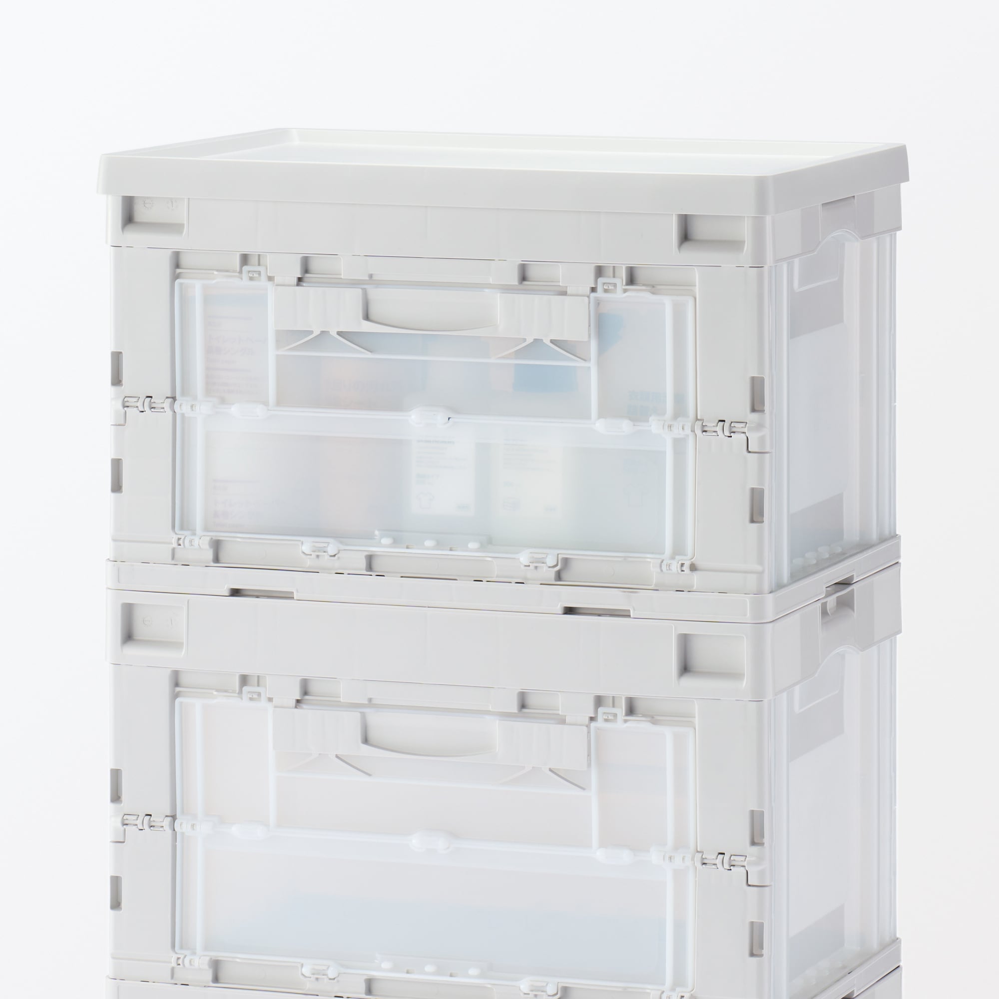 再生ポリプロピレン入り　折りたたみコンテナ　フタ　５０Ｌ用