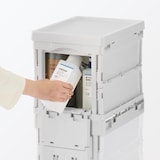 再生ポリプロピレン入り　折りたたみコンテナ　フタ　２０Ｌ用