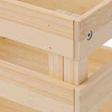 重ねて使える　竹材すのこボックス　小